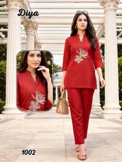 Desi kudi diya coord set wholesale 2 piece sets
